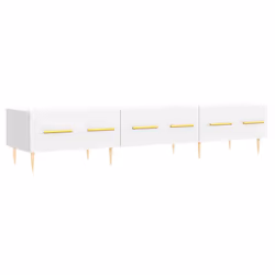 Mobile Porta TV Bianco 150x36x30 cm in Legno Multistratocod mxl 102884 - Vista aggiuntiva 2