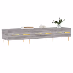 vidaXL Mobile Porta TV Grigio Sonoma 150x36x30 cm in Legno Multistrato - Vista aggiuntiva 3