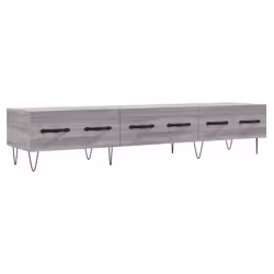Mobile Porta TV Grigio Sonoma 150x36x30 cm in Legno Multistratocod mxl 104819 - Vista aggiuntiva 2