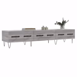 Mobile Porta TV Grigio Sonoma 150x36x30 cm in Legno Multistratocod mxl 104819 - Vista aggiuntiva 3