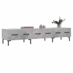Mobile Porta TV Grigio Cemento 150x36x30 cm Legno Multistratocod mxl 90034 - Vista aggiuntiva 3