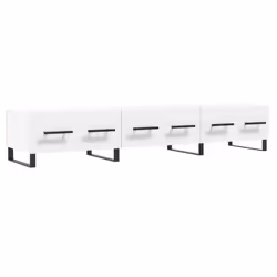 Mobile Porta TV Bianco 150x36x30 cm in Legno Multistratocod mxl 127591 - Vista aggiuntiva 2