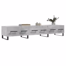 Mobile Porta TV Grigio Cemento 150x36x30 cm Legno Multistratocod mxl 80065 - Vista aggiuntiva 3