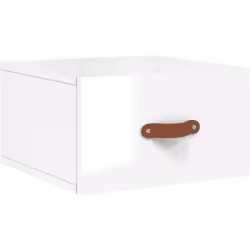 Questo comodino sospeso è pensato per essere un'estensione decorativa e pratica dell'arredamento della vostra casa. Materiale ...