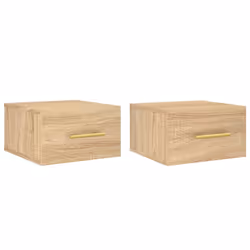 Comodini a Muro 2 pz Rovere Sonoma 35x35x20 cmcod mxl 104120 - Vista aggiuntiva 2