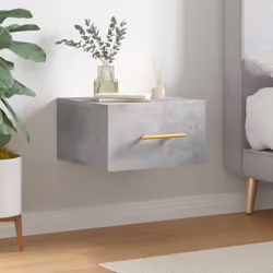 Questo comodino sospeso è pensato per essere un'estensione decorativa e pratica dell'arredamento della vostra casa. Materiale ...
