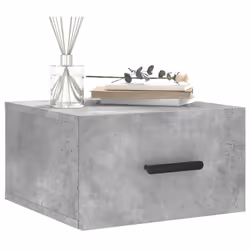 Comodini a Muro 2 pz Grigio Cemento 35x35x20 cmcod mxl 103850 - Vista aggiuntiva 3