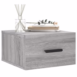 Comodini a Muro 2 pz Grigio Sonoma 35x35x20 cmcod mxl 128487 - Vista aggiuntiva 3