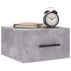 Comodini a Muro 2 pz Grigio Cemento 35x35x20 cmcod mxl 127861 - Vista aggiuntiva 3
