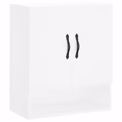 vidaXL Armadietto a Muro Bianco 60x31x70 cm in Legno Multistrato - Vista aggiuntiva 2