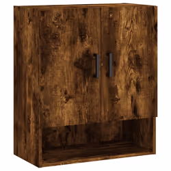 vidaXL Armadietto a Muro Rovere Fumo 60x31x70 cm in Legno Multistrato - Vista aggiuntiva 2