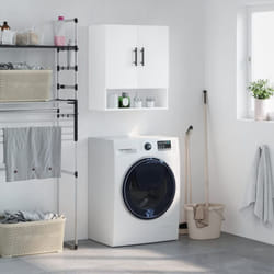 Vidaxl - Pensile da Cucina, Armadietto a Muro Bianco 60x31x70 cm in Legno Multistrato