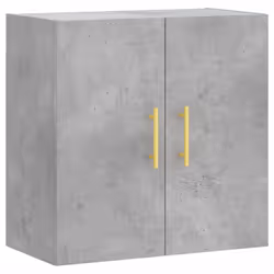 vidaXL Mobile a Parete Grigio Cemento 60x31x60 cm in Legno Multistrato - Vista aggiuntiva 2
