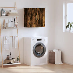 Pensile da Cucina, Armadietto a Muro Rovere Fumo 60x31x60 cm in Legno Multistrato Vidaxl