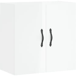 Armadietto a Muro Bianco Lucido 60x31x60 cm Legno Multistrato vidaXL