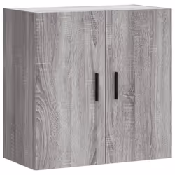 vidaXL Mobile Pensile Grigio Sonoma 60x31x60 cm in Legno Multistrato - Vista aggiuntiva 2