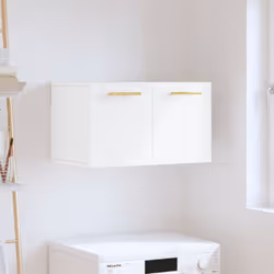 Questo armadietto pensile è pensato per essere un'estensione sia decorativa che pratica del vostro arredamento. Materiale res ...