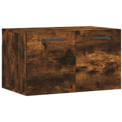 Mobile a Parete Rovere Fumo 60x36,5x35 cm in Legno Multistrato Vidaxl