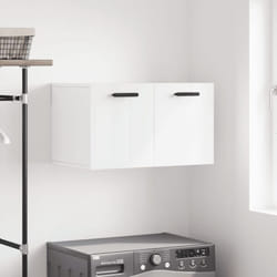 Vidaxl - Pensile da Cucina, Armadietto a Muro Bianco Lucido 60x36, 5x35 cm Legno Multistrato