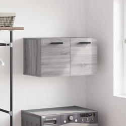 Vidaxl - Armadietto da bagno, Mobile a Parete Grigio Sonoma 60x36, 5x35cm in Legno Multistrato