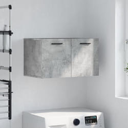 Armadietto da bagno, Mobile a Parete Grigio Cemento 60x36, 5x35 cm Legno Multistrato vidaXL