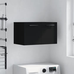 Vidaxl - Armadietto da bagno, Mobile a Parete Nero 60x36, 5x35 cm in Legno Multistrato