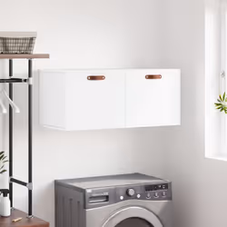 Questo armadietto pensile è pensato per essere un'estensione sia decorativa che pratica del vostro arredamento. Materiale res ...