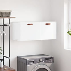 Vidaxl - Armadietto da bagno, Mobile a Parete Bianco 80x36, 5x35 cm in Legno Multistrato