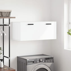 Vidaxl - Armadietto da bagno, Mobile a Parete Bianco 80x36, 5x35 cm in Legno Multistrato