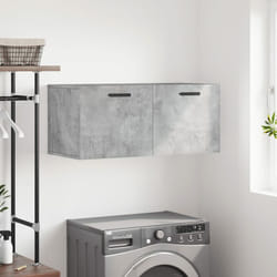 Vidaxl - Mobile a Parete Grigio Cemento 80x36,5x35 cm Legno Multistrato