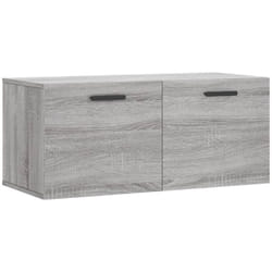 Vidaxl - Mobile a Parete Grigio Sonoma 80x36,5x35cm in Legno Multistrato