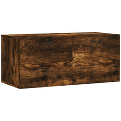 Vidaxl - Mobile a Parete Rovere Fumo 80x36,5x35 cm in Legno Multistrato