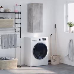 Questo mobile a parete, dal design elegante, è un complemento intramontabile al vostro arredamento. Material robusto: Il legn ...