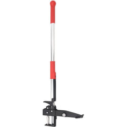 Rimuovi Erbacce Rosso e Argento 99,5 cm in Alluminio Anodizzato Vidaxl 25701