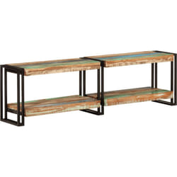 Mobile Porta tv, Armadietti per tv 140x30x40 cm in Legno Massello di Recupero Vidaxl