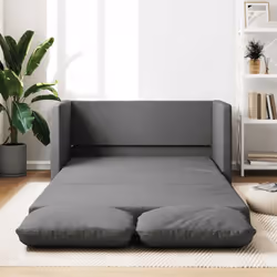 VidaXL 353965, Grigio, Schiuma, Metallo, Poliestere, 1120 mm, 1740 mm, 550 mm