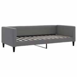 Letto da Giorno Grigio 90x200 cm in Tessutocod mxl 70648 - Vista aggiuntiva 2