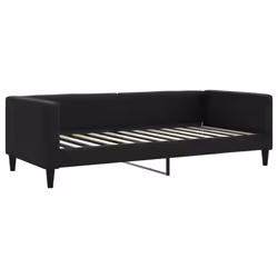 Letto da Giorno Nero 90x200 cm in Tessutocod mxl 94641 - Vista aggiuntiva 2