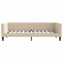 Letto da Giorno Crema 90x200 cm in Tessutocod mxl 94639 - Vista aggiuntiva 3