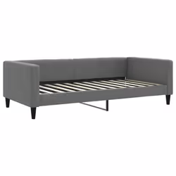 Letto da Giorno Grigio Scuro 100x200 cm in Tessutocod mxl 118610 - Vista aggiuntiva 2