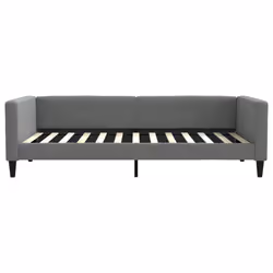 Letto da Giorno Grigio Scuro 100x200 cm in Tessutocod mxl 118610 - Vista aggiuntiva 3