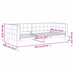 VidaXL 354010 divano Divano letto Verde - Vista aggiuntiva 8