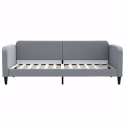 Letto da Giorno Grigio Chiaro 90x200 cm in Tessutocod mxl 94644 - Vista aggiuntiva 3