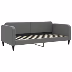 Letto da Giorno Grigio 90x200 cm in Tessutocod mxl 118614 - Vista aggiuntiva 2