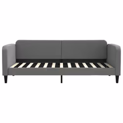Letto da Giorno Grigio 90x200 cm in Tessutocod mxl 118614 - Vista aggiuntiva 3