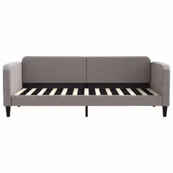 Letto da Giorno Tortora 90x200 cm in Tessutocod mxl 118609 - Vista aggiuntiva 3