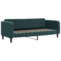 Letto da Giorno Verde Scuro 80x200 cm in Vellutocod mxl 118611 - Vista aggiuntiva 2