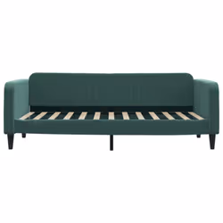 Letto da Giorno Verde Scuro 100x200 cm in Vellutocod mxl 118624 - Vista aggiuntiva 3