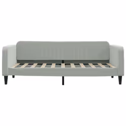 Letto da Giorno Grigio Chiaro 90x190 cm in Vellutocod mxl 94864 - Vista aggiuntiva 3