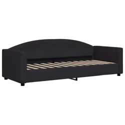 Letto da Giorno Nero 80x200 cm in Tessutocod mxl 94653 - Vista aggiuntiva 2